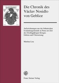 Cover: Die Chronik des V&aacute;clav Nosidlo von Geblice - Franz Steiner Verlag