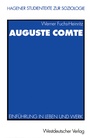 Cover: Auguste Comte - VS Verlag für Sozialwissenschaften