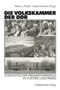 Cover: Die Volkskammer der DDR - VS Verlag f&uuml;r Sozialwissenschaften