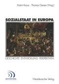 Cover: Sozialstaat in Europa - VS Verlag f&uuml;r Sozialwissenschaften