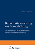 Cover: Die Interaktionsordnung von Personalf&uuml;hrung - VS Verlag f&uuml;r Sozialwissenschaften