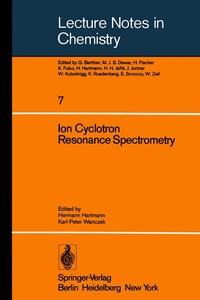Abbildung von: Ion Cyclotron Resonance Spectrometry - Springer