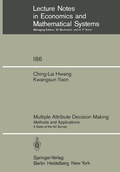 Cover: Multiple Attribute Decision Making - Springer