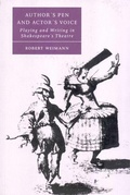 Cover: Author's Pen and Actor's Voice - Cambridge University Press