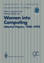 Cover: Women into Computing - Springer