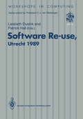 Cover: Software Re-use, Utrecht 1989 - Springer