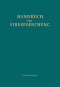 Cover: Handbuch der Virusforschung - Springer