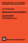 Cover: Massenkommunikation - Vieweg+Teubner Verlag