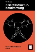 Cover: Kristallstrukturbestimmung - Vieweg+Teubner Verlag