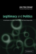 Cover: Legitimacy and Politics - Cambridge University Press