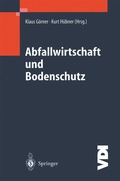 Cover: Abfallwirtschaft und Bodenschutz - Springer