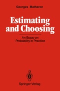 Cover: Estimating and Choosing - Springer