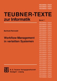 Enlarge image Cover: Workflow-Management in verteilten Systemen - Vieweg+Teubner Verlag