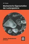 Cover: Mechanische Eigenschaften der Lockergesteine - Vieweg+Teubner Verlag