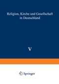 Cover: Religion, Kirche und Gesellschaft in Deutschland - VS Verlag f&uuml;r Sozialwissenschaften