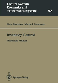 Enlarge image Cover: Inventory Control - Springer