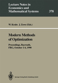 Abbildung von: Modern Methods of Optimization - Springer