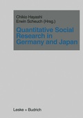 Cover: Quantitative Social Research in Germany and Japan - VS Verlag f&uuml;r Sozialwissenschaften