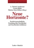 Cover: Neue Horizonte? - VS Verlag f&uuml;r Sozialwissenschaften