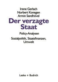 Abbildung von: Der verzagte Staat - Policy-Analysen - VS Verlag für Sozialwissenschaften