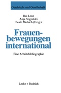 Cover: Frauenbewegungen international - VS Verlag f&uuml;r Sozialwissenschaften