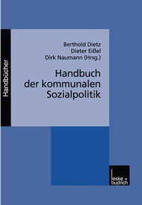 Abbildung von: Handbuch der kommunalen Sozialpolitik - VS Verlag für Sozialwissenschaften