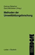 Cover: Methoden der Umweltbildungsforschung - VS Verlag f&uuml;r Sozialwissenschaften
