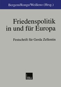 Cover: Friedenspolitik in und f&uuml;r Europa - VS Verlag f&uuml;r Sozialwissenschaften