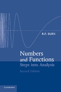 Cover: Numbers and Functions - Cambridge University Press