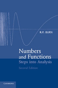 Enlarge image Cover: Numbers and Functions - Cambridge University Press