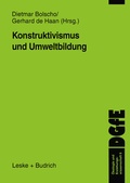 Cover: Konstruktivismus und Umweltbildung - VS Verlag f&uuml;r Sozialwissenschaften