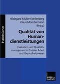 Cover: Qualit&auml;t von Humandienstleistungen - VS Verlag f&uuml;r Sozialwissenschaften