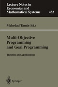 Cover: Multi-Objective Programming and Goal Programming - Springer