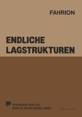 Cover: Endliche Lagstrukturen - Physica