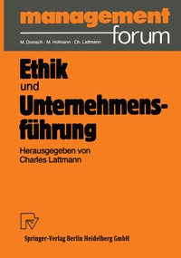 Abbildung von: Ethik und Unternehmensführung - Physica