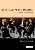 Cover: Musical Performance - Cambridge University Press