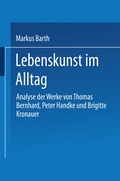 Cover: Lebenskunst im Alltag - Deutscher Universit&auml;tsverlag