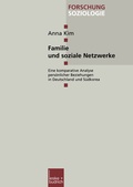 Cover: Familie und soziale Netzwerke - VS Verlag f&uuml;r Sozialwissenschaften
