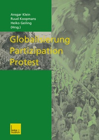 Enlarge image Cover: Globalisierung - Partizipation - Protest - VS Verlag für Sozialwissenschaften