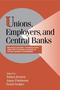 Cover: Unions, Employers, and Central Banks - Cambridge University Press