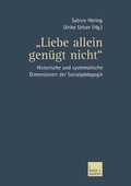 Cover: "Liebe allein gen&uuml;gt nicht" - VS Verlag f&uuml;r Sozialwissenschaften