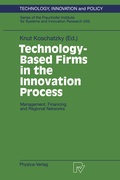 Cover: Technology-Based Firms in the Innovation Process - Physica