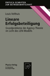 Abbildung von: Lineare Erfolgsbeteiligung - Physica