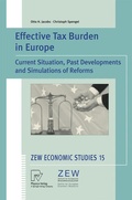 Cover: Effective Tax Burden in Europe - Physica