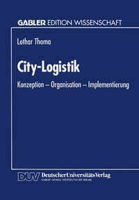 Abbildung von: City-Logistik - Deutscher Universitätsverlag