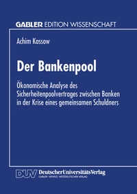 Abbildung von: Der Bankenpool - Deutscher Universitätsverlag