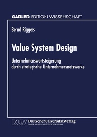 Abbildung von: Value System Design - Deutscher Universitätsverlag