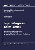 Cover: Tageszeitungen und Online-Medien - Deutscher Universit&auml;tsverlag