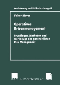 Abbildung von: Operatives Krisenmanagement - Deutscher Universitätsverlag