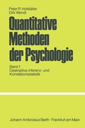 Cover: Quantitative Methoden der Psychologie - Springer